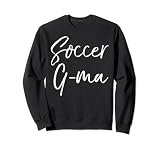 Soccer G-ma Sweatshirt Cute Soccer Grandma Crewneck Granny