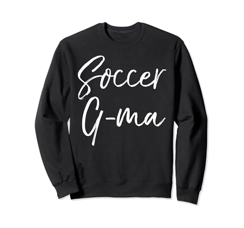 Soccer G-ma Sweatshirt Cute Soccer Grandma Crewneck Granny