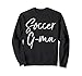 Soccer G-ma Sweatshirt Cute Soccer Grandma Crewneck Granny