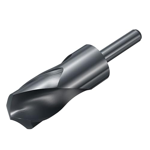 Foret 36 mm HSS M2 nitruré noir anti-surchauffe pour percer l'acier inox