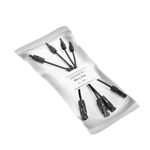 Connecteur solaire de branche en Y mâle femelle pour câbles PV 1000V