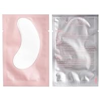 50 Paar Augenpads für Wimpernverlängerung Wimpernpads Fusselfrei Unter Augen Gel Pads Patch Hydrogel Augenklappe Einzelne Wimpern Pads Zubehör for Eyelash Extensions Wimpernlifting (Rosa)