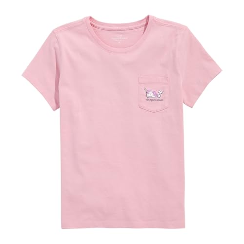 vineyard vines Girls' Unicorn Whale Short-Sleeve Pocket Tee2