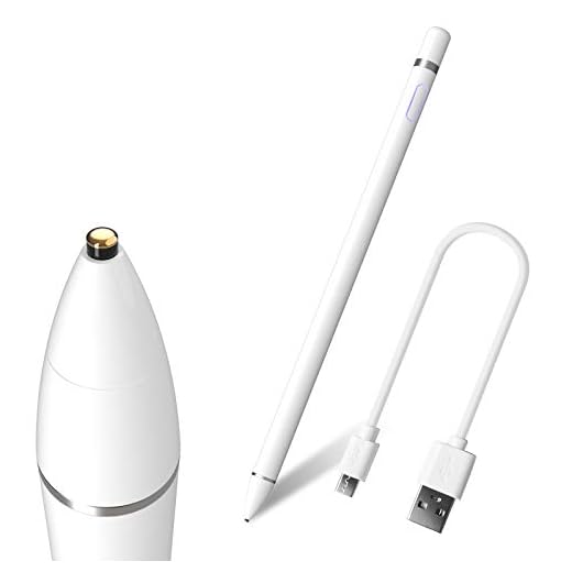 Stylus Pen for Touch Screens, Active Pencil Smart Digital Pens Fine Point Stylist Compatible with iPhone iPad Pro Air Mini and Other Tablets