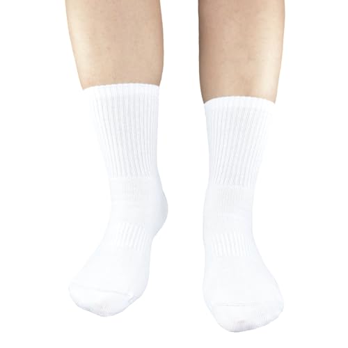 Image of Womens Anti Odor Blister Proof Seamless Cotton Moisture Wicking Sports Ankle /Crew Dress Socks,Size 6-10