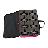 Aymzbd 8X Kids Curling Ball Winter Sports Equipment Indoor Sports Toy with Storage Bag 17cm for Shopping Malls Team Building Party