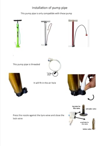Image of CYIDER Multifunctional Pump Pipe with Nozzle,Strong Rubber Material,air Pump Pipe Nozzle