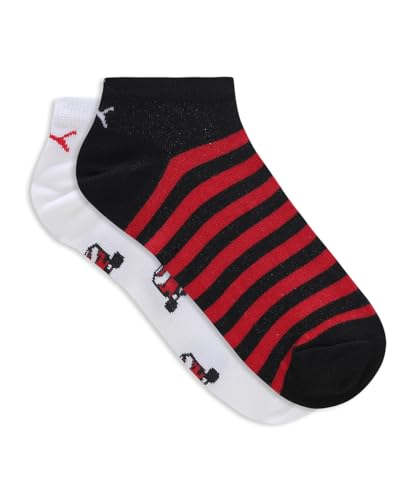Image of Puma Unisex Cotton Graphic Sneaker 2 Pair Of Socks