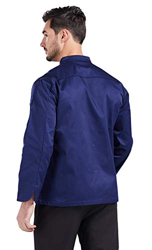 Nanxson Unisex Chef Coat Men's Long Sleeve Chef Jacket Restaurant Kitchen Cooking Chef Uniform CFM0057