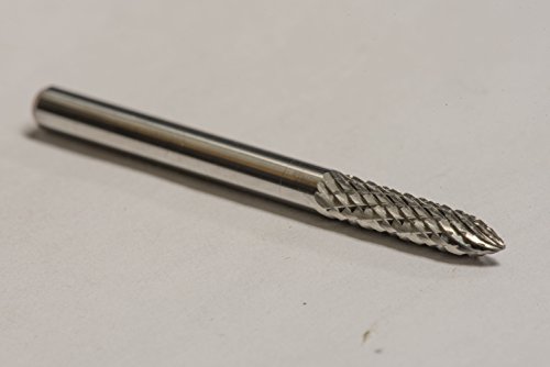 Fresa de Carburo SG-44 Doble Corte 1/8 pulg x 1/2 pulg miniatura 5