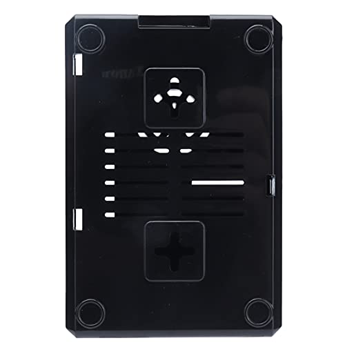 Carcasa de Disipación de Calor, Carcasa de Refrigeración ABS de Fácil Instalación para Raspberry Pi 3 Modelo B B +(negro, Sin ventilador)