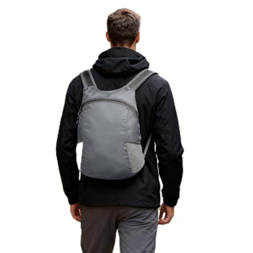 Mochila leve e dobrável, dobrável, para viagem, acampamento, impermeável, dobrável, para caminhadas
