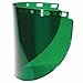 Fibre-Metal 280-4178DGNBP High Performance Wide View Faceshield Windows, Dark Green, Wide View, 16 1/2