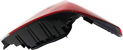 Go-Parts - Tail Light for Subaru WRX/WRX STI 2015-2021, Right (Passenger), Lens and Housing, LED, CAPA-Certified, Replacement 2016 2017 2018 2019 2020