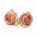 YANGJINR Künstliche Blume Blumen Künstliche Rosen Dekorative Kranz Home Dekoration Zubehör Hochzeit Braut Handgelenk DIY Geschenke Box Brosche (Color : 16)