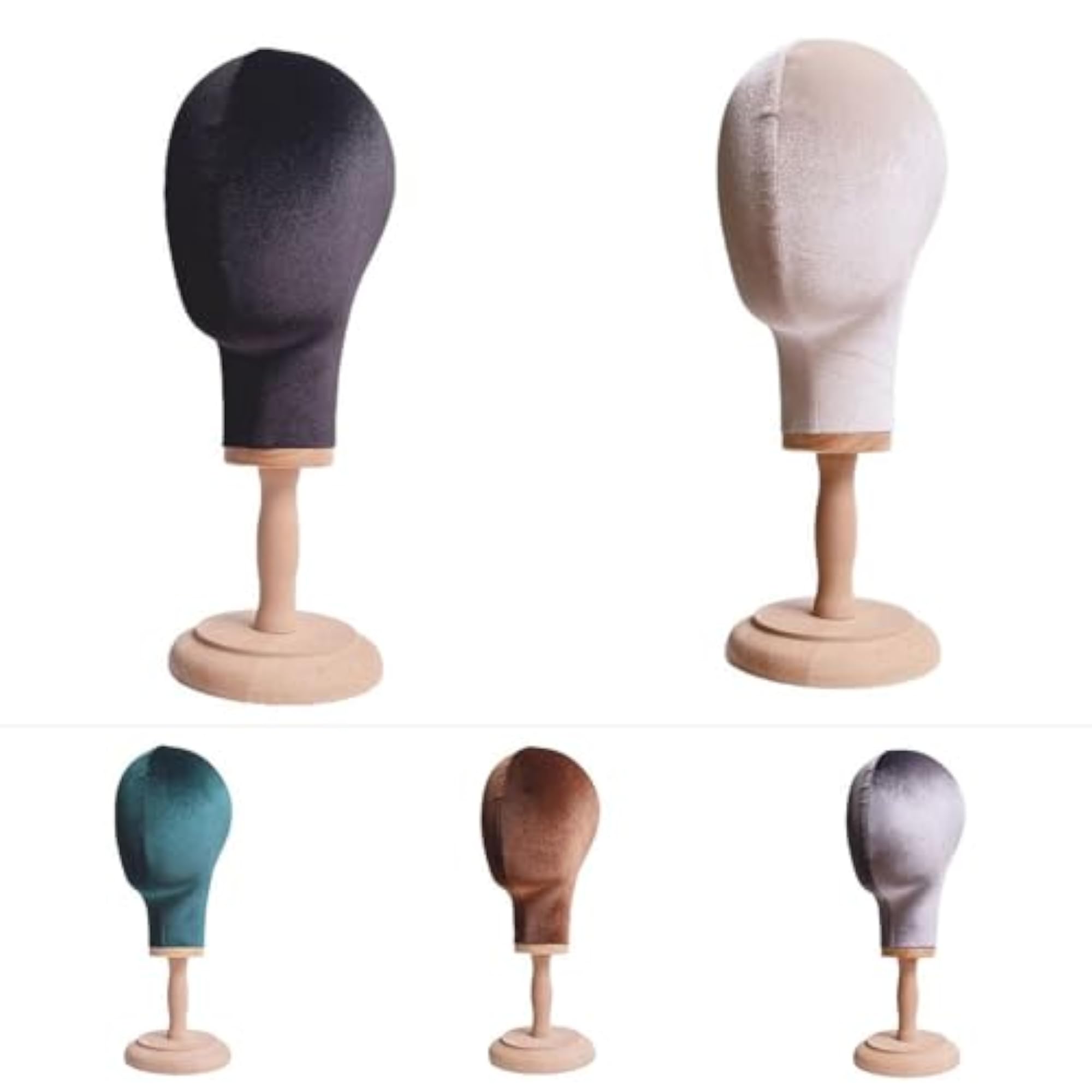 Hairpieces Display Holder Manikin Head for Styling