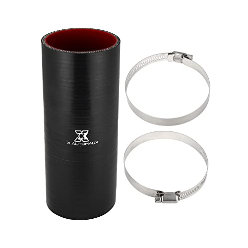 X AUTOHAUX 76 mm / 2.99in ID-Auto-Schlauch, gerader Silikonschlauch mit