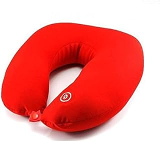 وسادة سفر لتدليك العنق مايكروبيد هزازة 357 أحمر