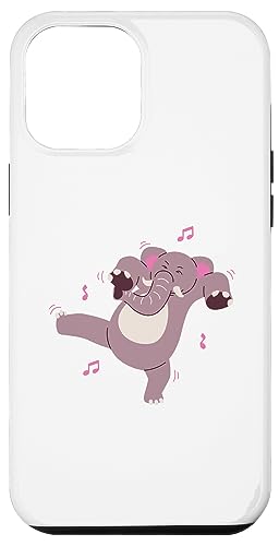 Custodia per iPhone 15 Pro Max Elefante danzante regalo per uomini, donne, bambini, ragazzi, ragazze, giovani adolescenti