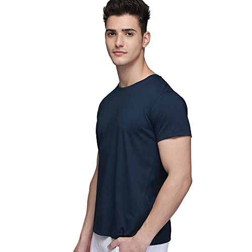 Image of Free Authority Men's Solid Regular Fit T-Shirt