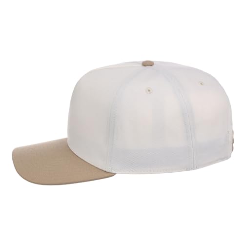 Image of Lids Blank Hook Shot A-Frame Adjustable Snapback Hat - Breathable Mesh & Lightweight | Curved Bill | One Size Fits Most