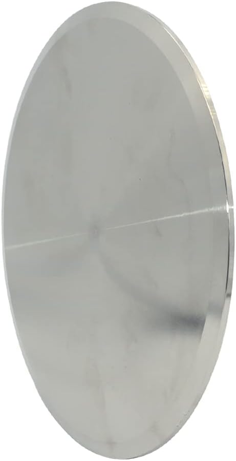 Diameter 159MM 6" Clamp End Cap fits 6" Tri Clamp Ferrule Flange OD 183MM,Stainless Steel 316 Sanitary Fitting