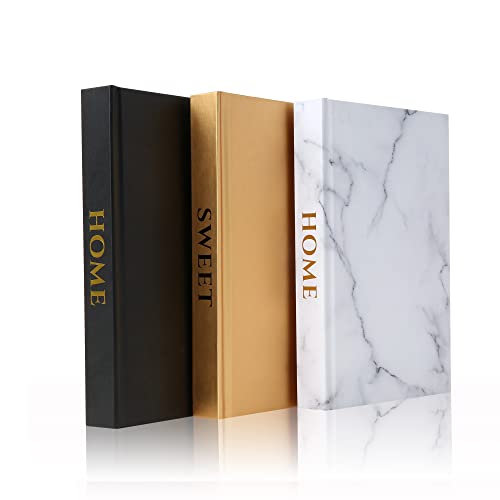 Decorative Books With Blank Pages Inside For Coffee Table Decor,Shelf Decor Or Table Decor,Faux Books For Decoration,Farmhouse Accent Decor For Living Room, Entryway Shelf, Bedroom Night Stand #TOP3