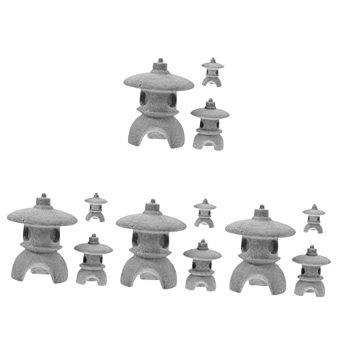 Jardin Zen miniature créez votre propre coin de sérénité Feng Shui avec 12 pagodes de pavillon