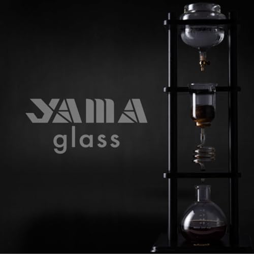Yama CDM25 Replacement Middle Beaker - Borosilicate Glass For 25 Cup Cold Brew Towers, Heat-Resistant, Dishwasher Safe