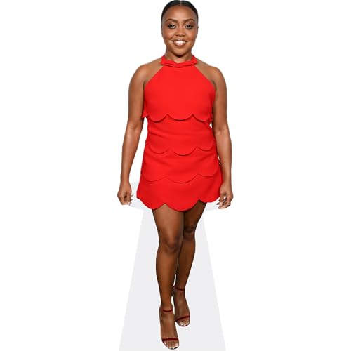 Quinta Brunson (Red Dress) Pappaufsteller mini für 24,97 EUR bei amazon.de Bild: Quinta Brunson (Red Dress) Pappaufsteller mini für 24,97 EUR bei amazon.de
