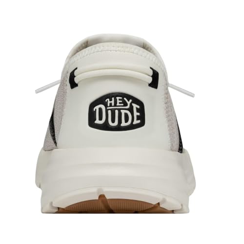 Image of HEYDUDE Men's Sirocco Neutrals Slip On Sneaker | Breathable Knit Upper