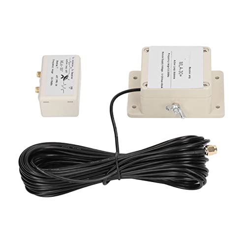 Antena de bucle activo para eliminar ruido en radio de onda corta con cable de 10 metros para SWL