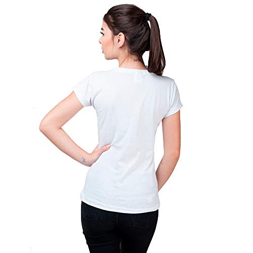 Kit com 3 Blusas Baby Look Básica Part.B Gola Redonda (Preto/Cinza/Branco, P)