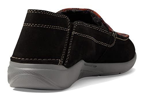 Clarks Collection Men's Gorwin Step Loafer, Black Suede, 10 M US - image 7