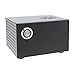 Geekworm Raspberry Pi 4 X825 Metal Case+Power Switch+Cooling Fan, Honeycomb Chassis Support X825 2.5 inch SATA SSD/HDD Shield & Raspberry Pi 4 Model B & X735