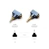 ddHiFi DJ44B 4.4mm Female to 2.5mm Male Headphone Jack Adapter, Audio Interface Adapter for 4.4mm Earphone/Headphone/DAC