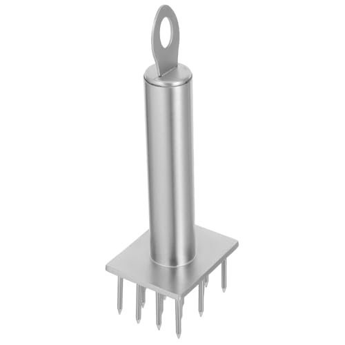 DIYEAH Batticarne Acciaio Resistente Aghi per Bistecca Manzo Inteneritore Manuale con Manico Ergonomico per Ammorbidire e Marinare Carne Efficacemente