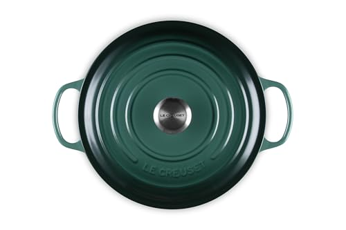 Image of Le Creuset Enameled Cast Iron Signature Round Dutch Oven, 7.25 qt., Artichaut