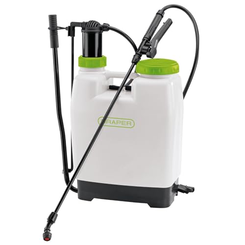 Draper Knapsack Garden Sprayer 12L | Backpack Pump Action Pressure Sprayer | Weed Killer Pump Sprayer | Patio Cleaner | 63056