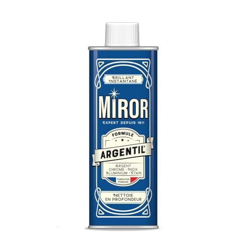 générique - MIROR – Nettoyant Multi-Surfaces pour Métaux, Protection Anti-Oxydante et Brillance Instantanée (250 mL) - Le lot de 3