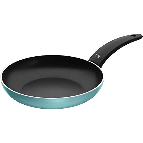 Silit Belluna - Sartén de inducción (24 cm, aluminio revestido, mango de plástico), color verde
