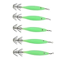 10 X Leurres Lumineux Pour Calmar - Jigs Pêche En Mer 2.5# 3.0# 3.5# - Fabriqué Japon