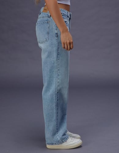 Rsq Womens Low Rise Loose Straight Jeans2