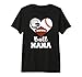Ball Nana Heart Funny Football Baseball Hockey Nana Premium Tri-Blend T-Shirt