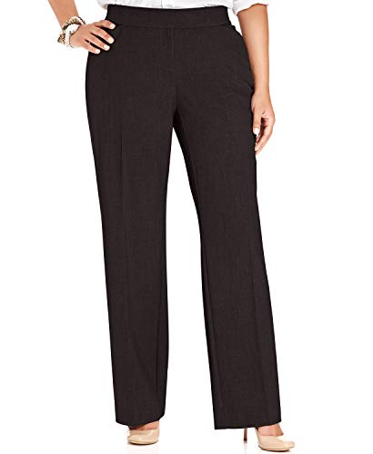 Womens Plus Straight Leg Pants