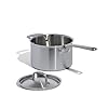 Made In Cookware – 7 Piece Stainless Steel Cookware Set – 5-Ply Stainless Clad – Includes Frying Pan, Saucepan, Saute Pan, Stock Pot – Professional Cookware – Crafted in Italy – Induction Compatible #1