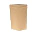 AwePackage Heavy Duty Kraft Paper Self Standing Resealable Zipper Pouch Bags (1 oz- 16 oz) - FDA and USDA compliant (100, 5 Oz)