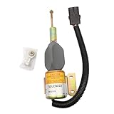 GZWEIYI 3932529 3932530 SA-4756-12 Fuel Shut Off Solenoid SA475612 12V Stop Solenoid Valve Fits For 4BT 6BT 5.9L R130 R170