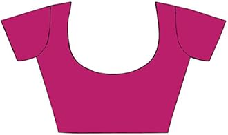 RAJESHWAR FASHION WITH RF Women's Latest Stylish Fancy Georgette Printed Saree For Women With Jacquard Border & Blouse (Multicolored)