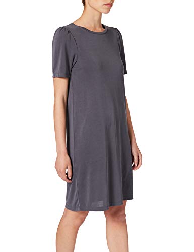 PIECES Pckamala SS Puff Sleeve Dress Noos BC Vestido, Ombre Blue, XS para Mujer